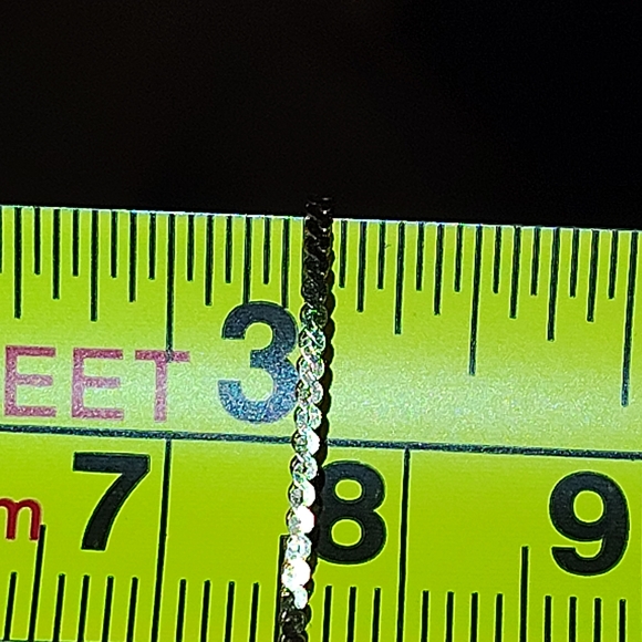 10k solid 7 inch bracelet - Picture 7 of 8